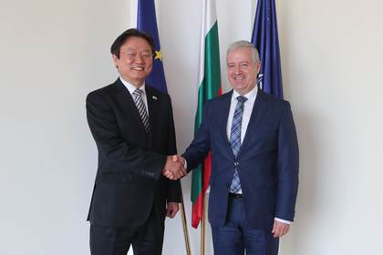 Minister Ivan Kondov held a farewell meeting with the Ambassador of the Republic of Korea to our country, H.E. Lee Ho-shik